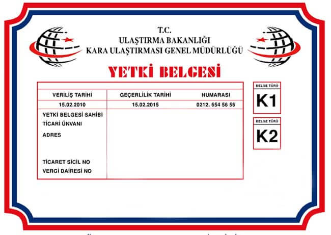 ubak belgesi örnegi